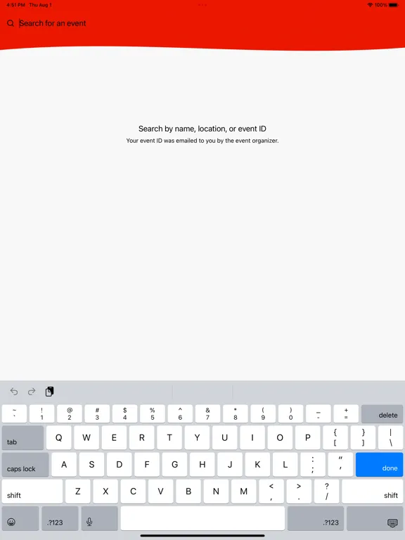 Ảnh chụp màn hình của J&J Meetings & Events App iPad 