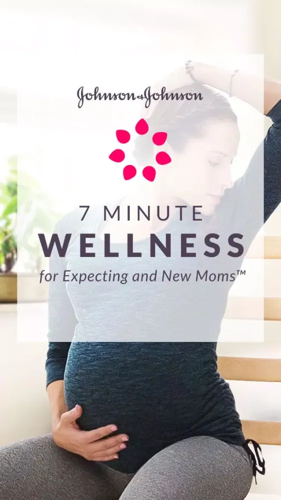 Zrzuty ekranu J&J 7 Minute Wellness for Moms