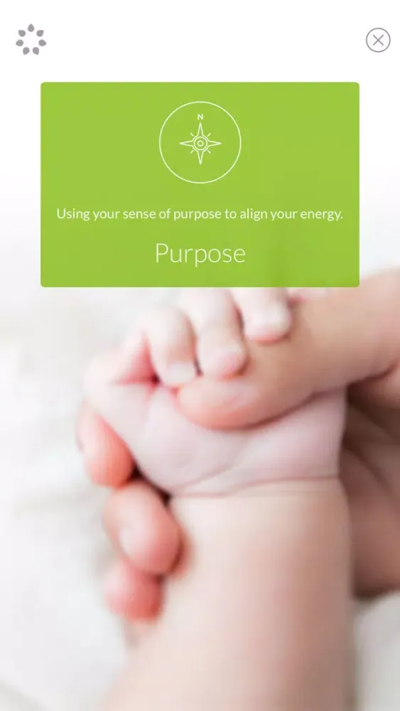Zrzuty ekranu J&J 7 Minute Wellness for Moms