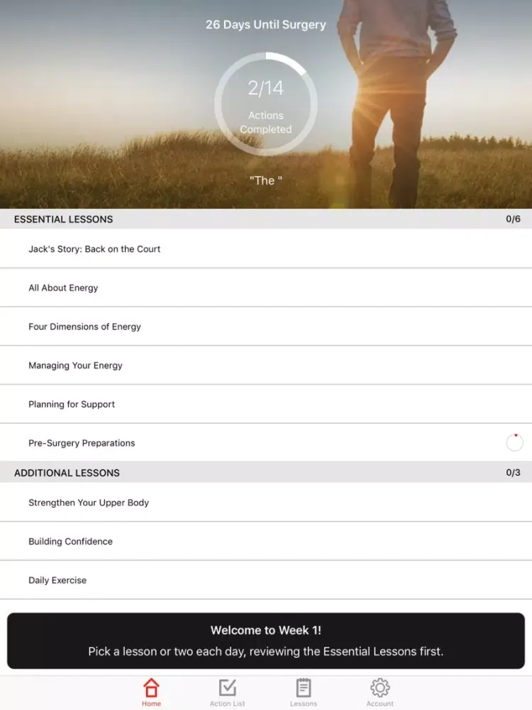 Health Partner Knees & Hips iPad  Ekran Görüntüleri