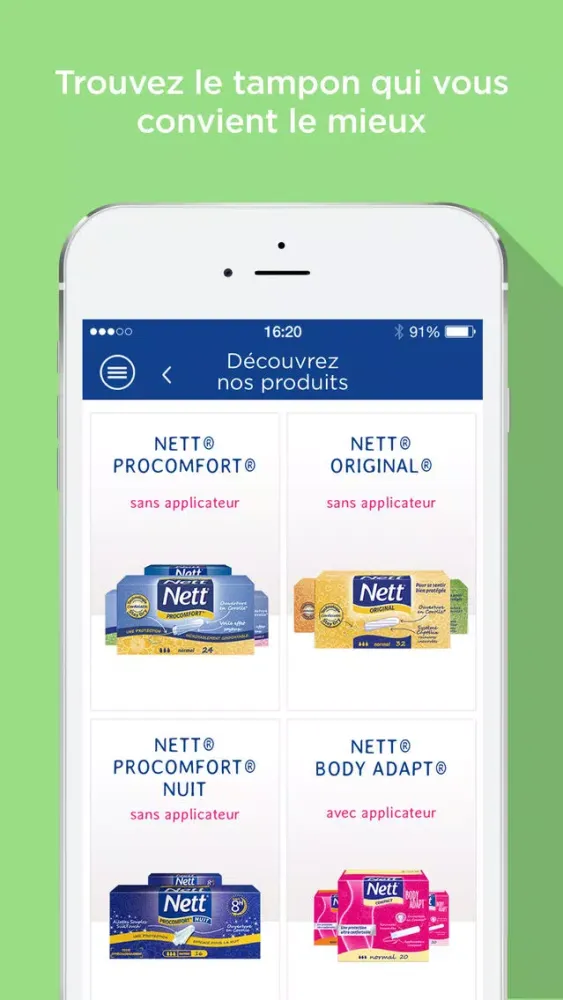 Calendrier des règles NETT®应用截图