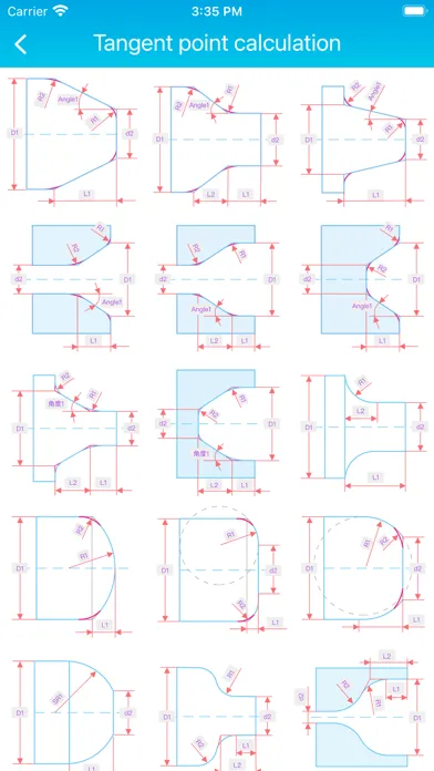 CNC Lathe calculator Screenshots