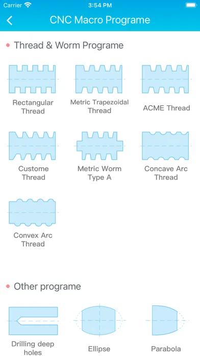 CNC Lathe calculator Screenshots