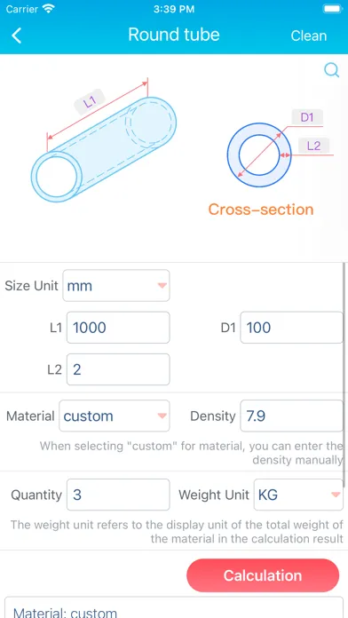 CNC Lathe calculator Screenshots