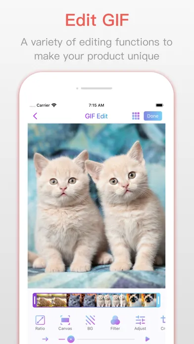 Captures d'écran de GIF Maker - Videos To GIF