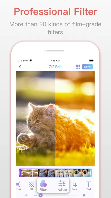 Captures d'écran de GIF Maker - Videos To GIF