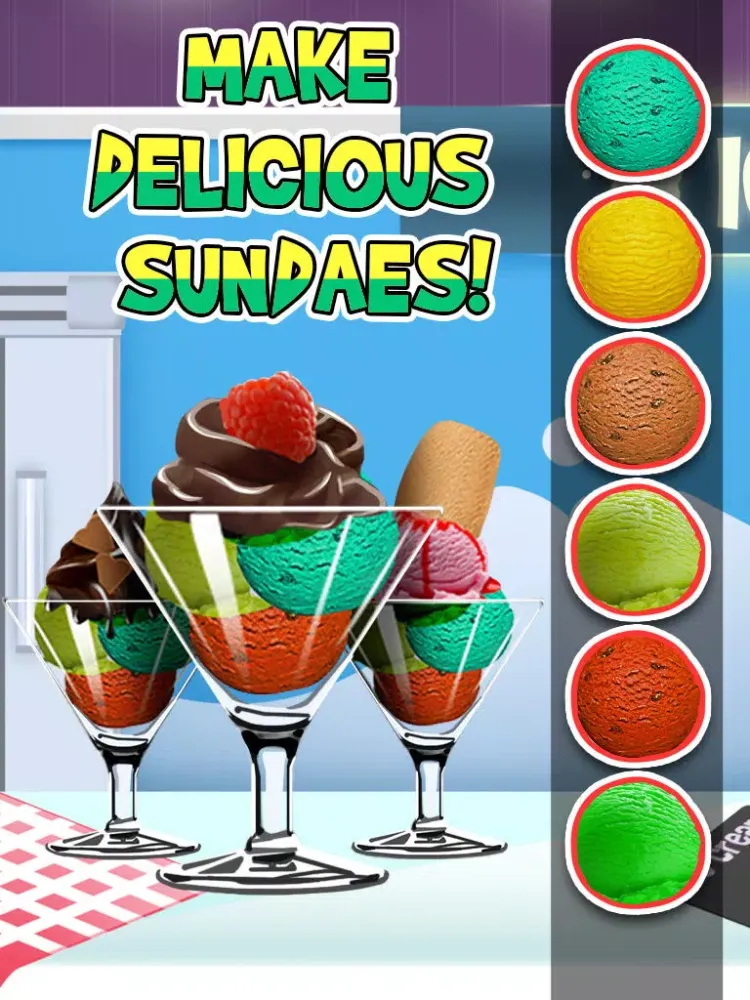 Awesome Ice Cream Parlor Maker - Frozen Jelly Dessert iPad  স্ক্রিনশট