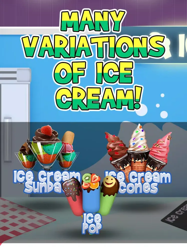 Awesome Ice Cream Parlor Maker - Frozen Jelly Dessert iPad  স্ক্রিনশট