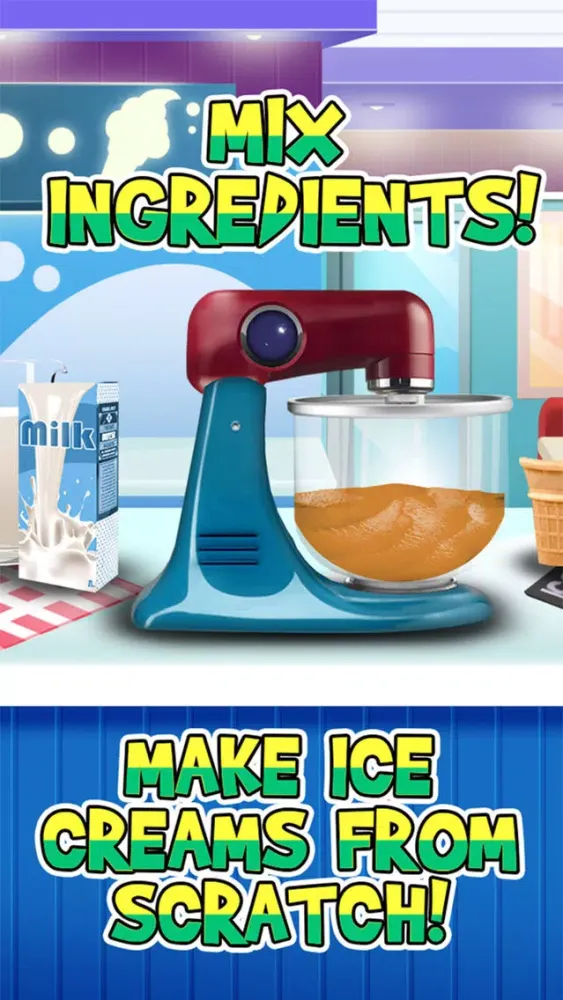 Awesome Ice Cream Parlor Maker - Frozen Jelly Dessert স্ক্রিনশট