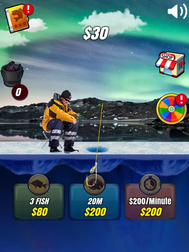 Captures d'écran de Ice Fishing - Hello Master iPad 