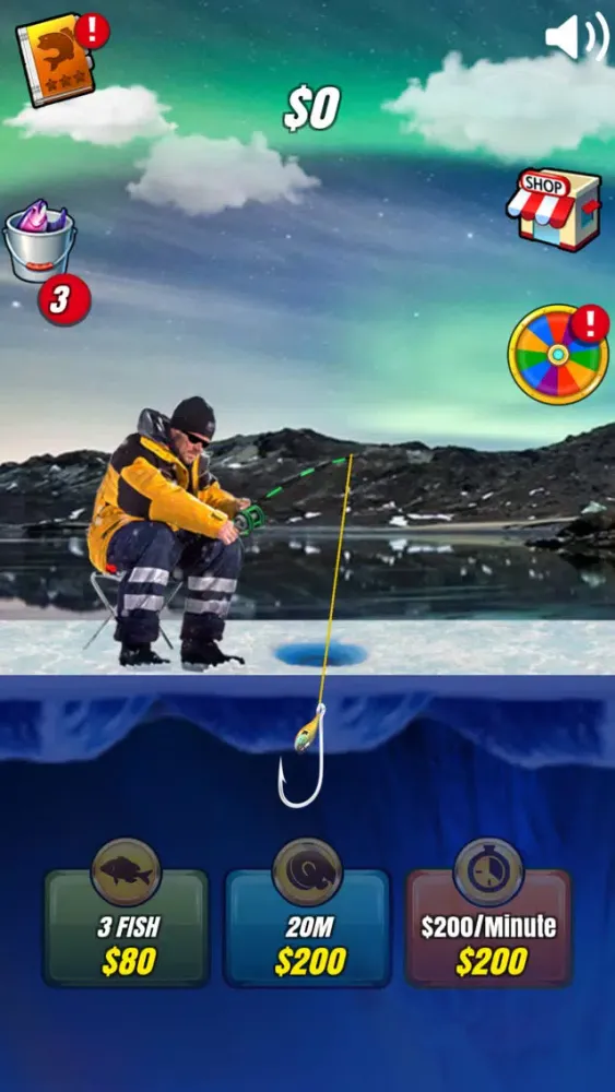 Captures d'écran de Ice Fishing - Hello Master