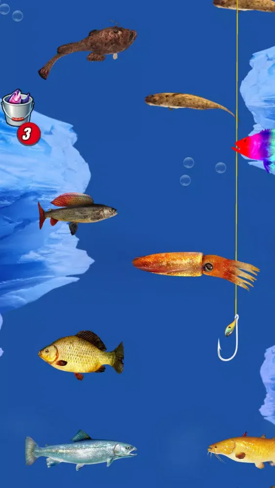 Captures d'écran de Ice Fishing - Hello Master