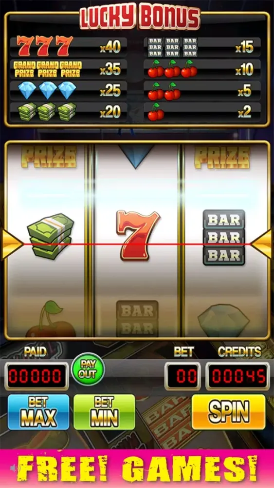 `Arcade Lucky Casino Vegas 777 Slots Screenshots