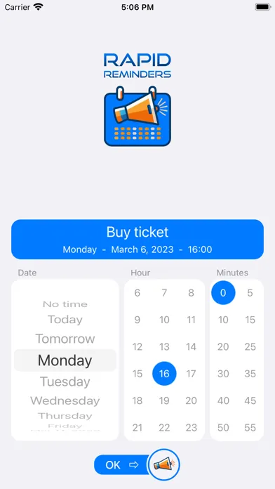 ภาพหน้าจอของ Rapid Reminders - Fast & Easy