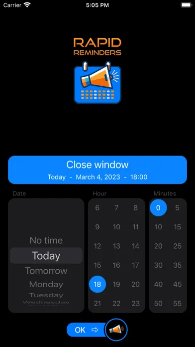 ภาพหน้าจอของ Rapid Reminders - Fast & Easy