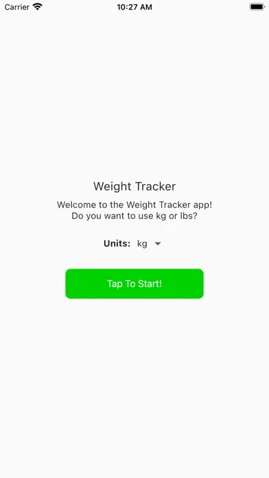 Weight Tracker - Daily Monitor Screenshots