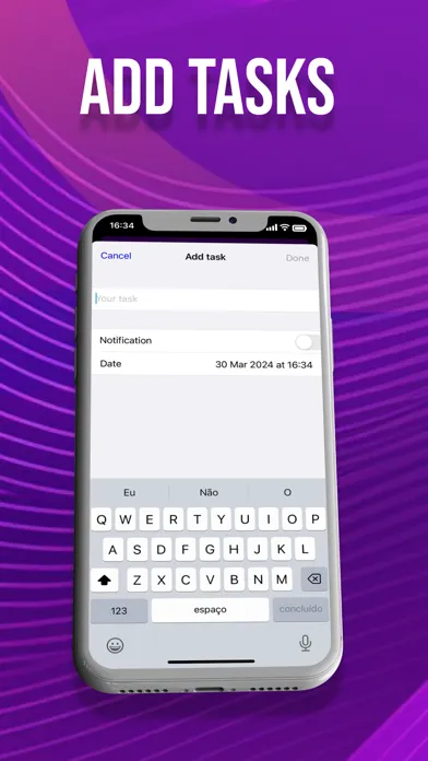 Capturas de pantalla de Cronos • Task and Time Manager