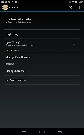 AutoCast Screenshots