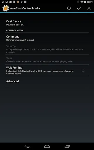 AutoCast Screenshots