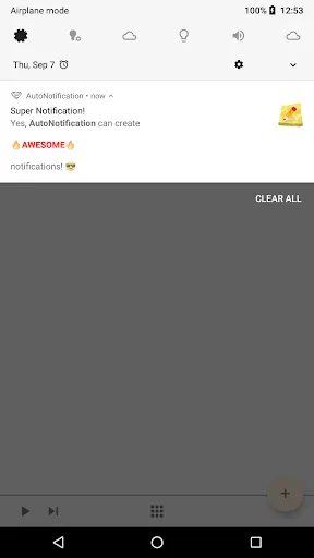 AutoNotification Screenshots
