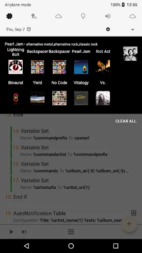 AutoNotification Screenshots