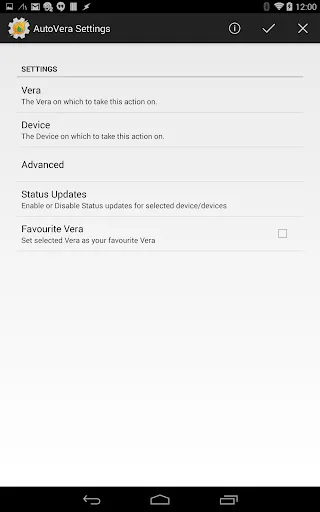 AutoVera Screenshots