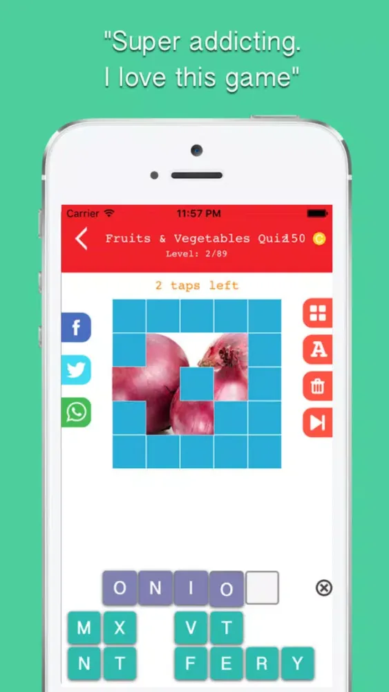 Fruits & Vegetables Quiz - Guess the name of food picture, new puzzle quiz word game. The best food trivia guessing games. Screenshots