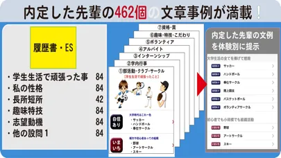 Tangkapan layar 就活男子のミカタ　履歴書・ES