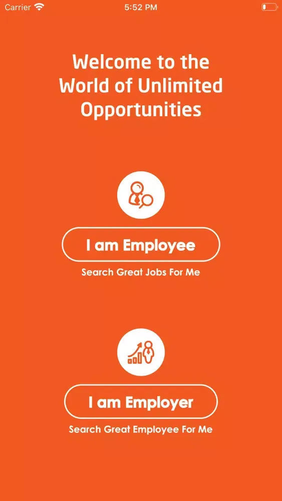 Capturas de tela do BossApp - Job Alerts