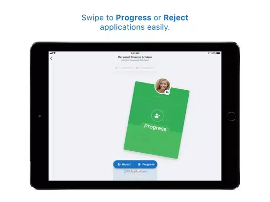 صور JobAdder Recruitment Software iPad 