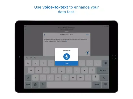 صور JobAdder Recruitment Software iPad 