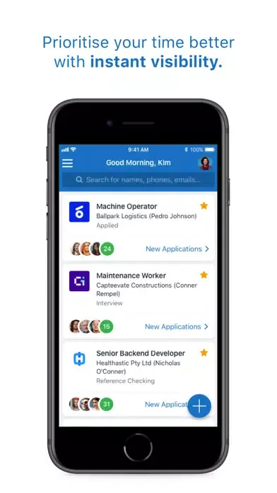 صور JobAdder Recruitment Software