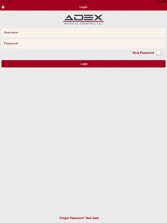 تصاویر ADEX Medical Staffing iPad 