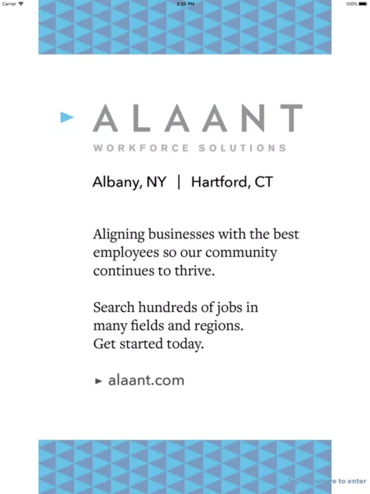 Alaant Workforce Solutions iPad  Ekran Görüntüleri