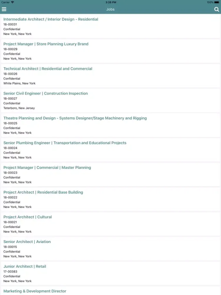 Capturas de pantalla de Consulting For Architects, Inc iPad 