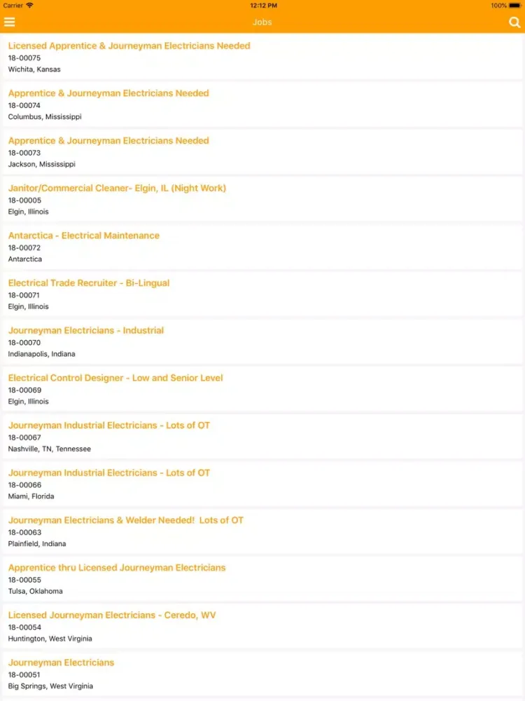 Capturas de tela do Industrial Skilled Trades iPad 