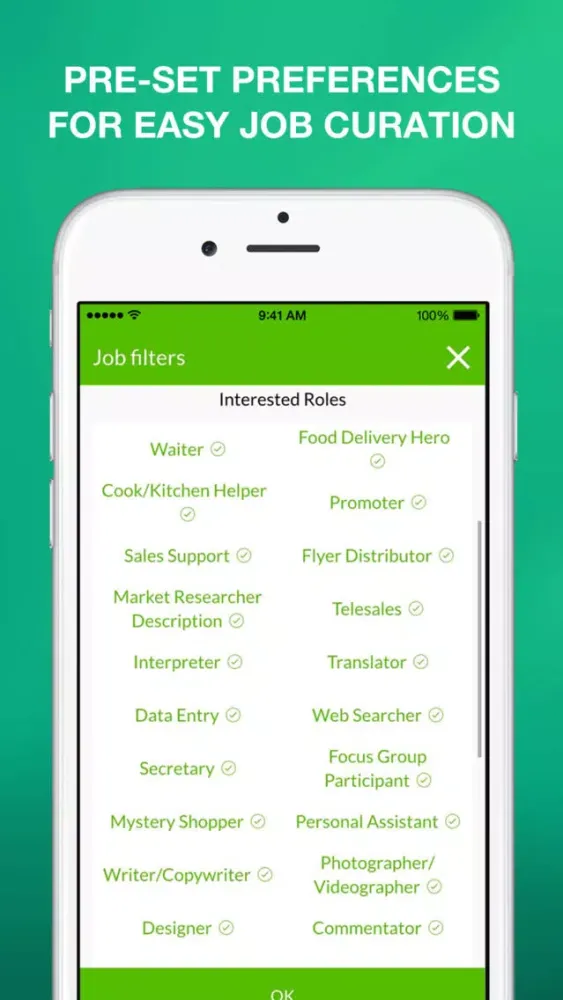 صور JOBDOH instant job search app