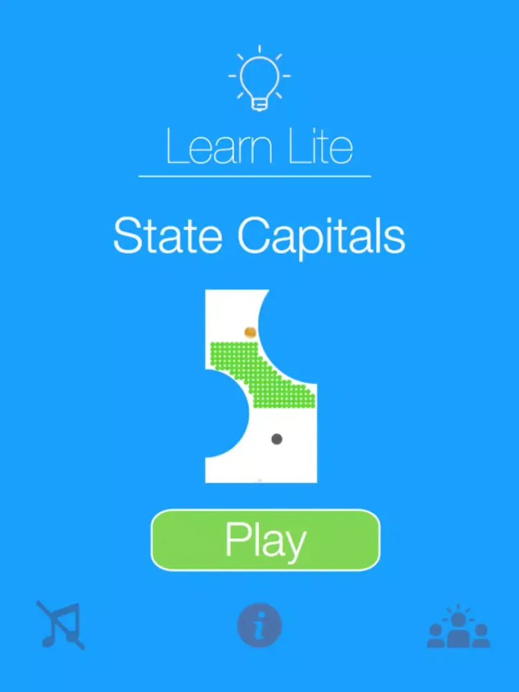 Learn Lite: US State Capitals iPad  سکرین شاٹس