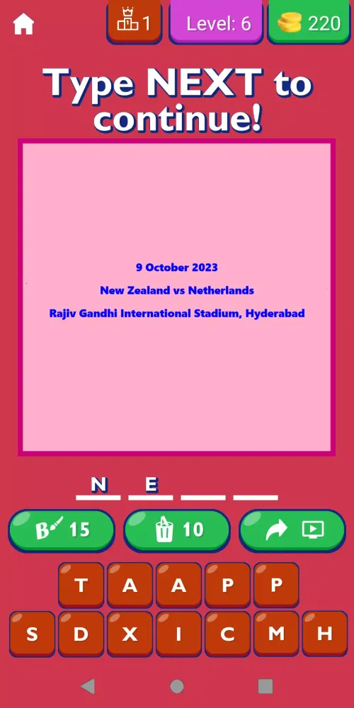 Screenshot di Cricket World Cup 2023 Schedul