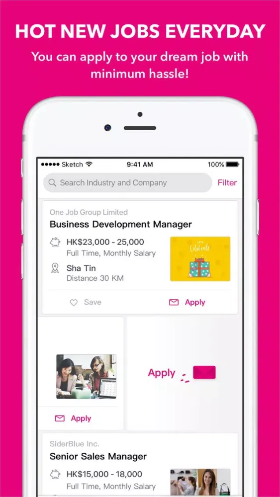 Screenshot di Jobpedia Part-Time Job Search