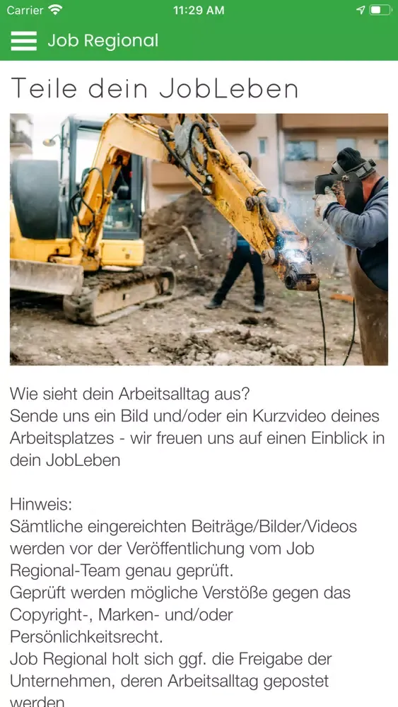 Job Regional Screenshots