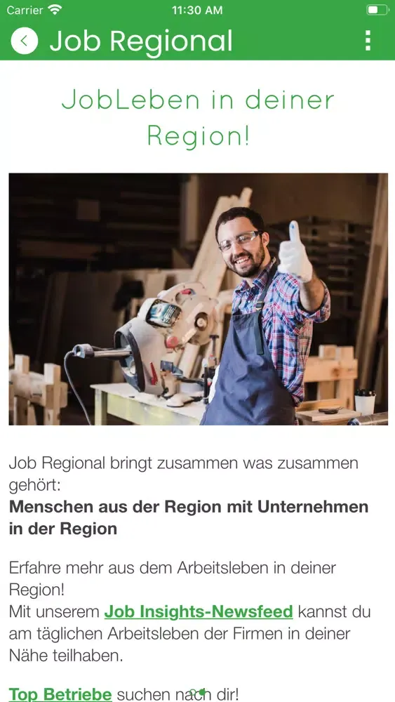 Job Regional Screenshots