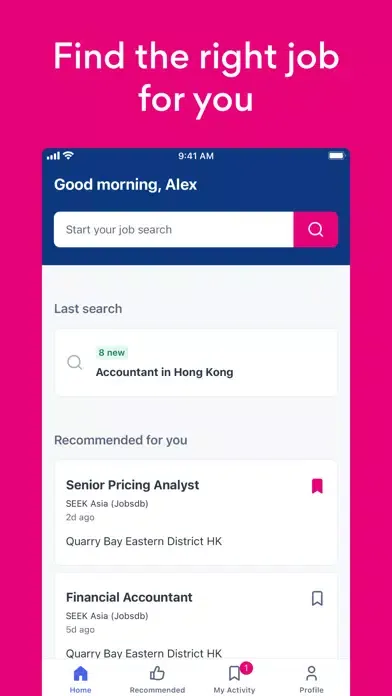 Screenshot di Jobsdb Job Search & Career