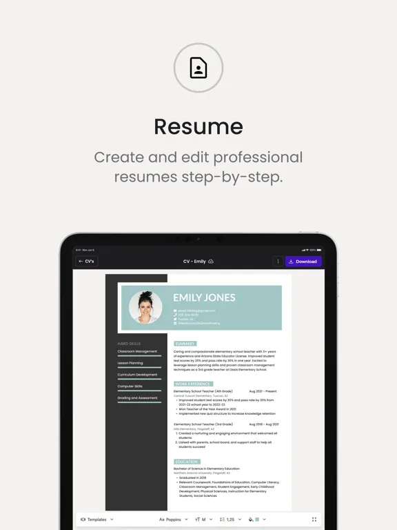 Capturas de pantalla de Jobseeker.com iPad 