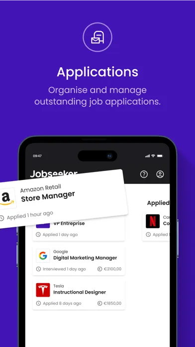 Capturas de pantalla de Jobseeker.com