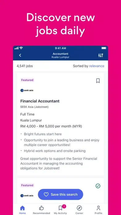 صور Jobstreet: Job search & career