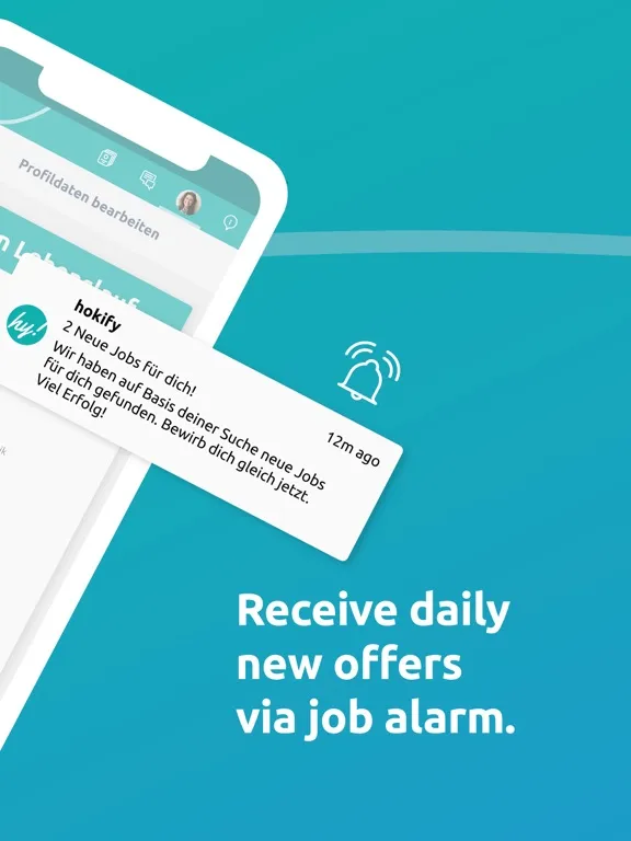 تصاویر hokify Job App - Jobs finden iPad 