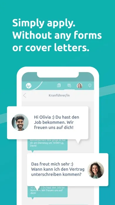 تصاویر hokify Job App - Jobs finden