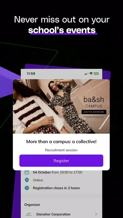 Zrzuty ekranu JobTeaser - jobs for students