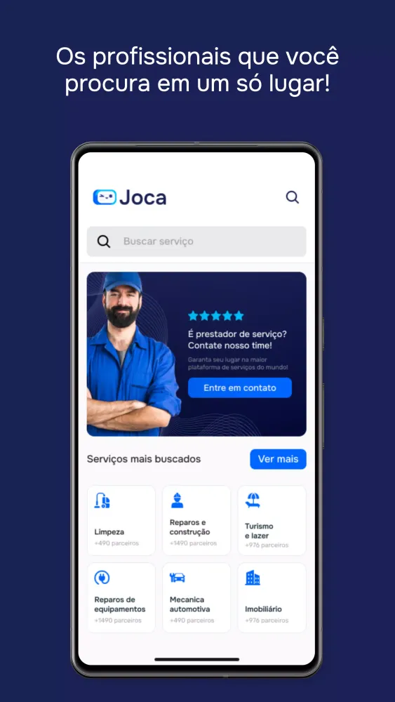 Zrzuty ekranu Joca App